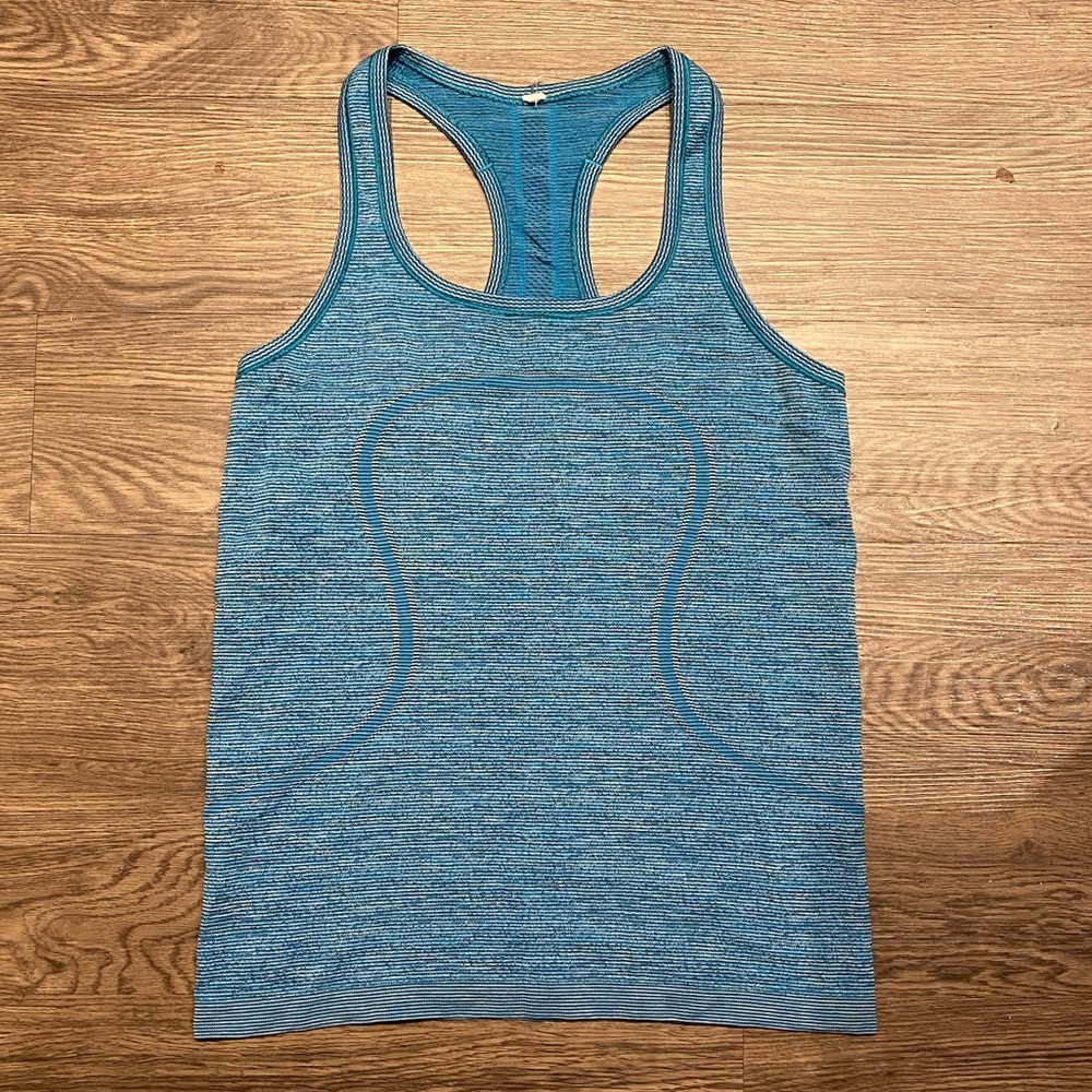 Lululemon Blue Swiftly Tech Racerback 2.0 Tank Top